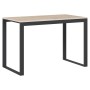 Computertisch aus Spanplatte in Schwarz und Eiche, 110 x 60 x 73 cm von vidaXL, Schreibtische - Ref: Foro24-30199, Preis: 122...