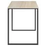Black and oak chipboard computer desk 110x60x73 cm by vidaXL, Desks - Ref: Foro24-30199, Price: 130,15 €, Discount: %