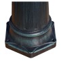 Gartenlaternenpfahl 3 Arme Aluminium dunkelgrün/schwarz 215 cm von vidaXL, Außenbeleuchtung - Ref: Foro24-40246, Preis: 153,3...