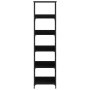 Estante de libros Roble Negro 50 x 33 x 188,5 cm