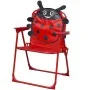 Set mesa y sillas de jardín infantil 3 pzas con sombrilla rojo de vidaXL, Conjuntos de jardín - Ref: Foro24-41842, Precio: 78...