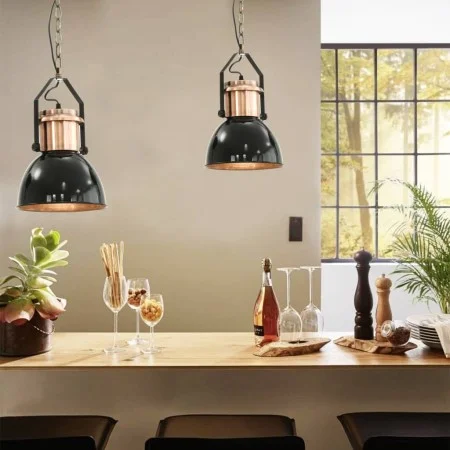 Ceiling lamps 2 units round black E27 by vidaXL, Lamps - Ref: Foro24-50868, Price: 89,25 €, Discount: %
