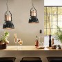 Deckenlampen 2 Stück rund schwarz E27 von vidaXL, Lampen - Ref: Foro24-50868, Preis: 92,48 €, Rabatt: %