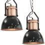 Deckenlampen 2 Stück rund schwarz E27 von vidaXL, Lampen - Ref: Foro24-50868, Preis: 92,48 €, Rabatt: %