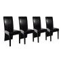Esszimmerstühle 4 Einheiten aus schwarzem Kunstleder von vidaXL, Essstühle - Ref: Foro24-60597, Preis: 245,24 €, Rabatt: %