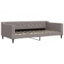 Sofa bed with taupe gray fabric mattress 100x200 cm by vidaXL, Beds and slatted bases - Ref: Foro24-3197416, Price: 348,44 €,...