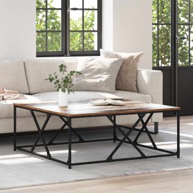 Mesa de Café Madera envejecida 100 x 100 x 40 cm en Mesas de centro | Comprar online en Foro24