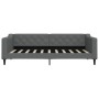 Sofa bed with dark gray fabric mattress 90x190 cm by vidaXL, Beds and slatted bases - Ref: Foro24-3197419, Price: 319,04 €, D...