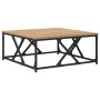 Mesa de Café Roble artisan 70 x 70 x 30 cm Madera contrachapada