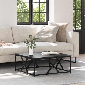 Mesa de Café Roble Negro 70 x 70 x 30 cm Madera de ingeniería en Mesas de centro | Comprar online en Foro24