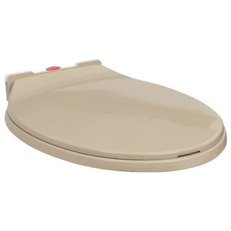 Toilet seat with soft close quick release oval beige by vidaXL, Toilet and bidet seats - Ref: Foro24-145821, Price: 42,07 €, ...