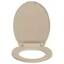 Toilet seat with soft close quick release oval beige by vidaXL, Toilet and bidet seats - Ref: Foro24-145821, Price: 42,07 €, ...