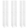 Arriates de gaviones 3 unidades hierro 30x30x200 cm de vidaXL, Maceteros y jardineras - Ref: Foro24-151251, Precio: 91,33 €, ...