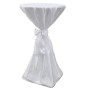 2 white tablecloths of 70 cm with a bow by vidaXL, Covers - Ref: Foro24-241188, Price: 30,82 €, Discount: %