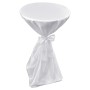 2 white tablecloths of 70 cm with a bow by vidaXL, Covers - Ref: Foro24-241188, Price: 30,82 €, Discount: %