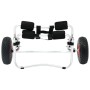 Kajakwagen aus Aluminium von vidaXL, Bootsanhänger - Ref: Foro24-90374, Preis: 69,01 €, Rabatt: %