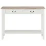 White wooden console table 110x35x80 cm by vidaXL, Side tables - Ref: Foro24-249901, Price: 194,12 €, Discount: %