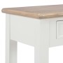 Weißer Konsolentisch aus Holz 110x35x80 cm von vidaXL, Seitentische - Ref: Foro24-249901, Preis: 197,64 €, Rabatt: %