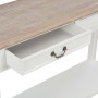 White wooden console table 110x35x80 cm by vidaXL, Side tables - Ref: Foro24-249901, Price: 197,64 €, Discount: %