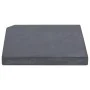 Weighted base for square black granite parasol 25 kg by vidaXL, Umbrella bases - Ref: Foro24-313669, Price: 70,37 €, Discount: %