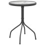 Anthracite gray steel garden table Ø50x71 cm by vidaXL, Garden tables - Ref: Foro24-316823, Price: 39,43 €, Discount: %