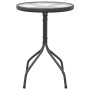 Anthrazitgrauer Gartentisch aus Stahl Ø50x71 cm von vidaXL, Gartentische - Ref: Foro24-316823, Preis: 39,43 €, Rabatt: %