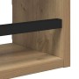 Conjunto de estantes de pared 3 pcs Roble artesanal 40x16x14cm