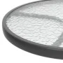 Anthracite gray steel garden table Ø50x71 cm by vidaXL, Garden tables - Ref: Foro24-316823, Price: 40,96 €, Discount: %