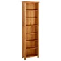 7-tier solid oak wood shelf 60x22x200 cm by vidaXL, Bookcases and shelves - Ref: Foro24-331743, Price: 256,48 €, Discount: %