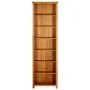 7-tier solid oak wood shelf 60x22x200 cm by vidaXL, Bookcases and shelves - Ref: Foro24-331743, Price: 251,26 €, Discount: %