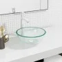 Transparent tempered glass sink 30x12 cm by vidaXL, Sinks - Ref: Foro24-345235, Price: 43,45 €, Discount: %