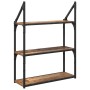 Estante de pared con estante Madera Vieja 60 x 21 x 78,5 cm