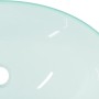 Frosted tempered glass sink 54.5x35x15.5 cm by vidaXL, Sinks - Ref: Foro24-345244, Price: 62,29 €, Discount: %