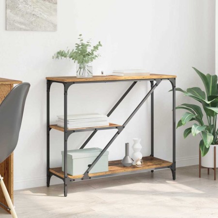 Mesa Consola Madera Vieja 88,5 x 30 x 75 cm