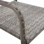 3-piece synthetic rattan garden dining set in gray color. by vidaXL, Garden sets - Ref: Foro24-3072488, Price: 183,41 €, Disc...