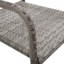 3 Stück synthetisches Rattan grau Garten Esszimmer Set von vidaXL, Gartensets - Ref: Foro24-3072488, Preis: 194,70 €, Rabatt: %