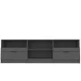Mueble para TV madera contrachapada negro 150x33,5x45 cm de vidaXL, Muebles TV - Ref: Foro24-811458, Precio: 118,73 €, Descue...