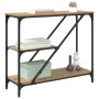 Mesa Consola Roble artesanal 88,5 x 30 x 75 cm