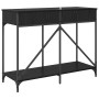 Mesa Consola con cajón Roble Negro 100 x 39 x 78,5 cm