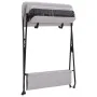 Hellgrauer Wickeltisch aus Eisen von vidaXL, Wickeltische für Babys - Ref: Foro24-10265, Preis: 81,82 €, Rabatt: %