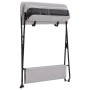 Mesa cambiadora hierro gris claro de vidaXL, Cambiadores para bebés - Ref: Foro24-10265, Precio: 74,83 €, Descuento: %