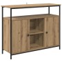 Vitrina Roble artesanal 100 x 35 x 80 cm Madera contrachapada