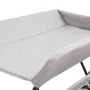 Hellgrauer Wickeltisch aus Eisen von vidaXL, Wickeltische für Babys - Ref: Foro24-10265, Preis: 81,82 €, Rabatt: %
