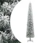 Narrow Christmas tree with support and artificial snow PVC 300cm by vidaXL, Christmas trees - Ref: Foro24-357687, Price: 121,...