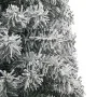 Narrow Christmas tree with support and artificial snow PVC 300cm by vidaXL, Christmas trees - Ref: Foro24-357687, Price: 121,...