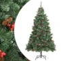 Artificial Christmas tree with pine cones and berries 240 cm by vidaXL, Christmas trees - Ref: Foro24-357709, Price: 106,64 €...