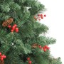 Artificial Christmas tree with pine cones and berries 240 cm by vidaXL, Christmas trees - Ref: Foro24-357709, Price: 106,64 €...