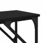 Mesa Consola Roble negro 180 x 29 x 75 cm Madera contrachapada