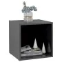 TV-Möbel 2 Einheiten glänzendes graues Sperrholz 37x35x37 cm von vidaXL, TV-Möbel - Ref: Foro24-805523, Preis: 25,97 €, Rabat...