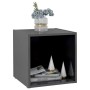 TV-Möbel 2 Einheiten glänzendes graues Sperrholz 37x35x37 cm von vidaXL, TV-Möbel - Ref: Foro24-805523, Preis: 25,97 €, Rabat...